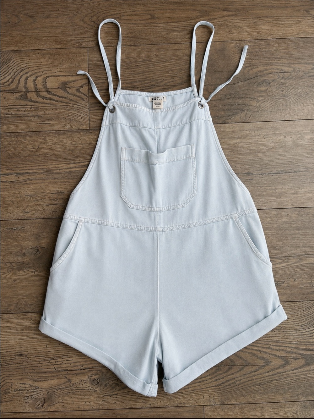 Billabong Light Blue Chambray Romper - Picture 2 of 11